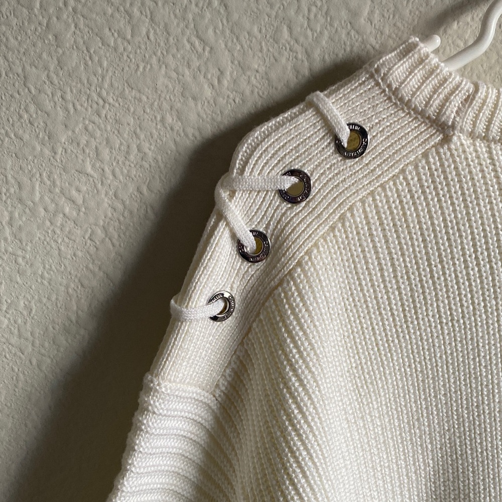 Women’s Calvin Klein Cream Sweater - Picture 13 of 14
